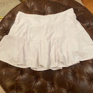 Lilly Pulitzer White tennis skirt